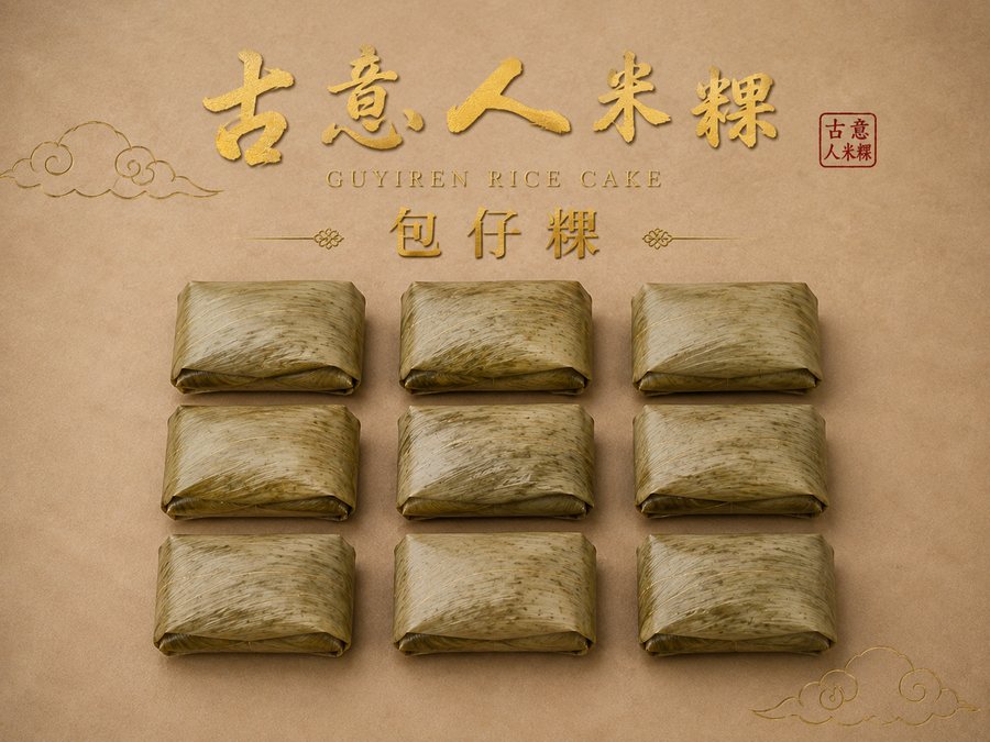 包仔粿 - 古意人米粿